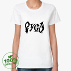 Женская футболка органик