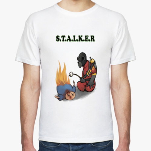 Футболка с принтом Stalker