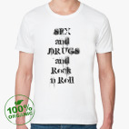 Мужская футболка органик