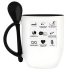 Кружка с ложкой