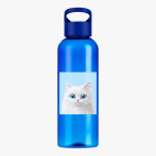 Прозрачная спортивная бутылка