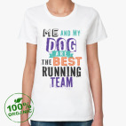 Женская футболка органик