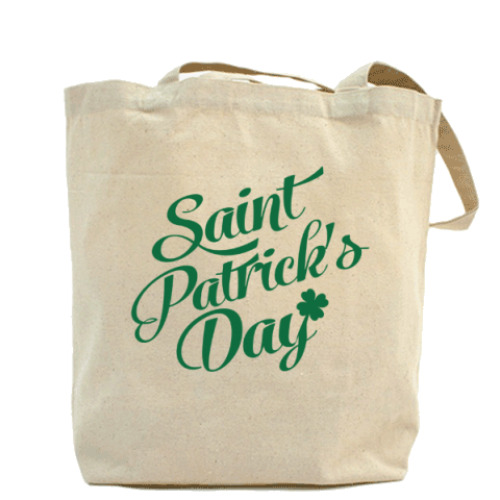 Сумка шоппер с принтом ирландская девушка