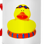 Уточка с красным кругом