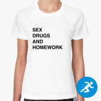 Женская спортивная футболка