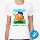 Женская спортивная футболка