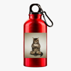 Металлическая бутылка 400 мл UV-DTF