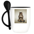 Кружка с ложкой