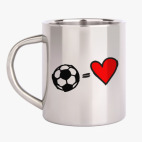 Кружка металлическая