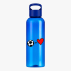 Прозрачная спортивная бутылка