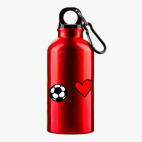 Металлическая бутылка 400 мл UV-DTF