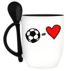 Кружка с ложкой