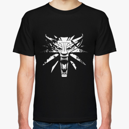 Футболка с принтом Ведьмак