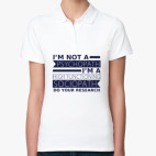 Женская рубашка поло