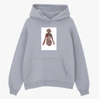 Толстовка худи оверсайз