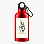 Металлическая бутылка 400 мл UV-DTF