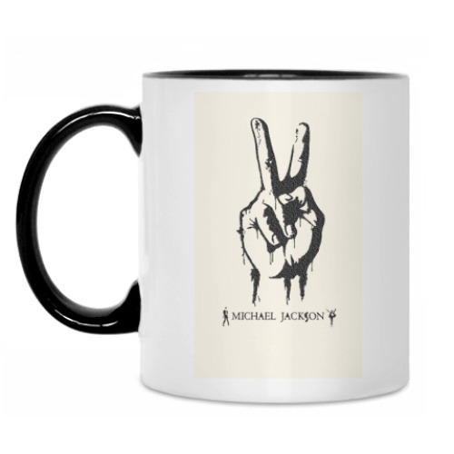 Кружка с принтом Майкл
