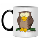 Кружка двухцветная