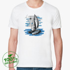 Мужская футболка органик