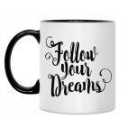 Кружка двухцветная