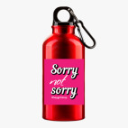 Металлическая бутылка 400 мл UV-DTF