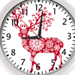 Силуэт оленя