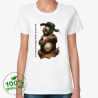 Женская футболка органик