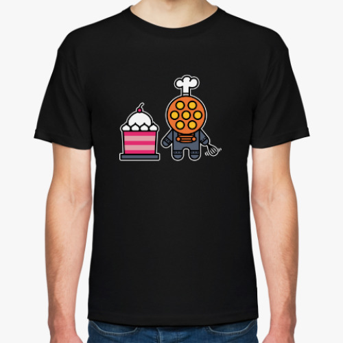 Футболка с принтом Big daddy cake