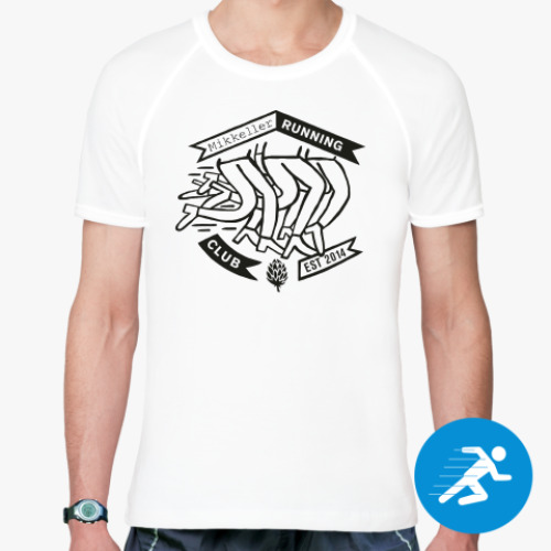 Спортивная футболка с принтом MRC Classic Censored