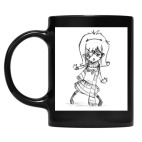 Кружка цветная UV-DTF