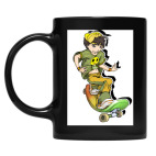 Кружка цветная UV-DTF