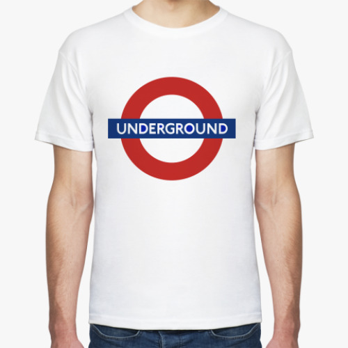 Футболка с принтом Underground