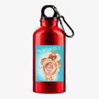 Металлическая бутылка 400 мл UV-DTF