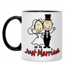 Кружка двухцветная