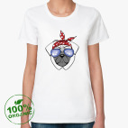 Женская футболка органик