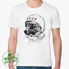 Мужская футболка органик