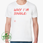 Мужская футболка органик