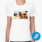 Женская спортивная футболка