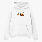 Толстовка худи оверсайз