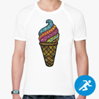 Мужская спортивная футболка