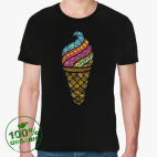 Мужская футболка органик