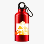 Металлическая бутылка 400 мл UV-DTF