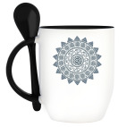 Кружка с ложкой