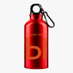 Металлическая бутылка 400 мл UV-DTF