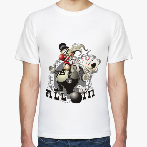 Футболка с принтом  'Evil clown'