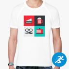 Мужская спортивная футболка