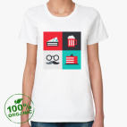 Женская футболка органик