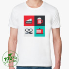 Мужская футболка органик