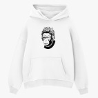 Толстовка худи оверсайз