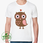 Мужская футболка органик